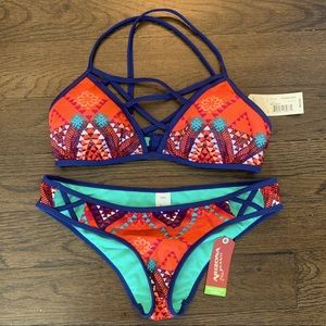 NWT Arizona Geometric Print Bikini